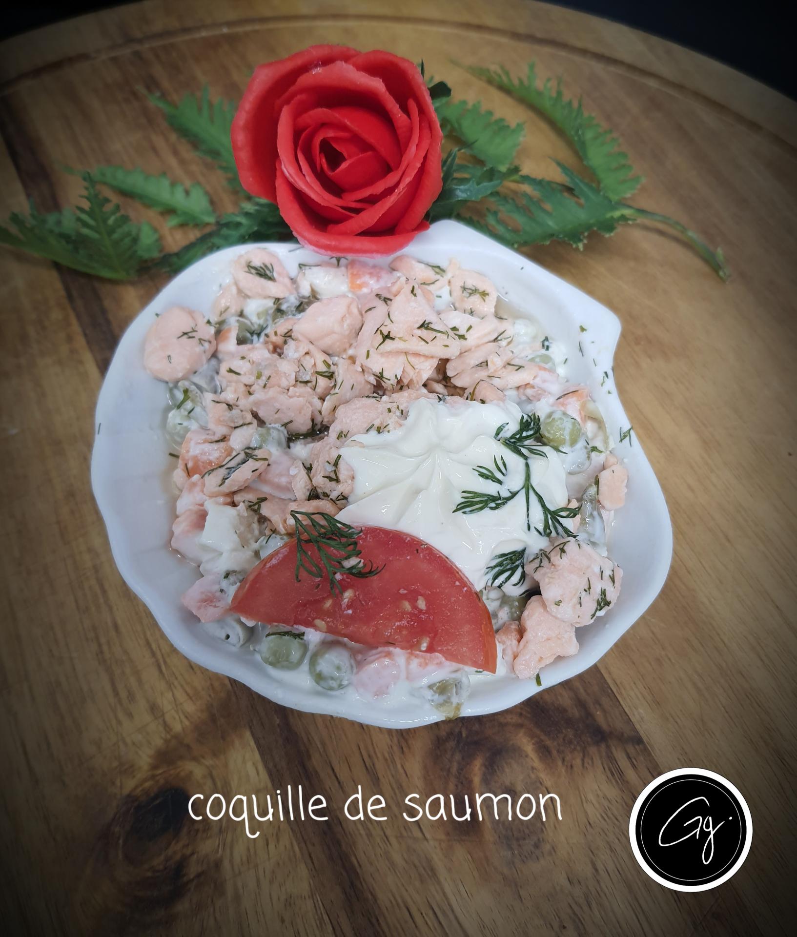 Coquille de saumon